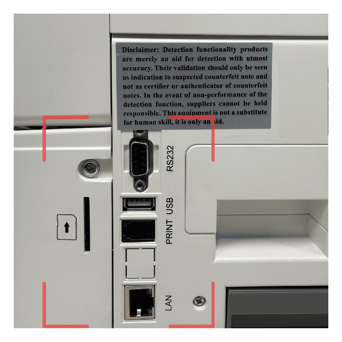 Matrix 8300 – 2+1 Pocket Note Sorting Machine | German-Engineered - Image 5
